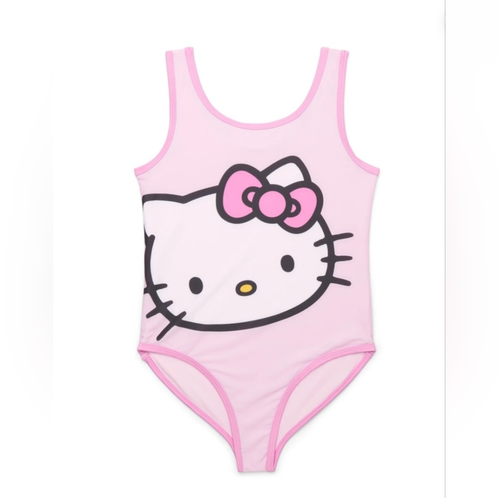 Hello Kitty Pink One-Piece Swimsuit
